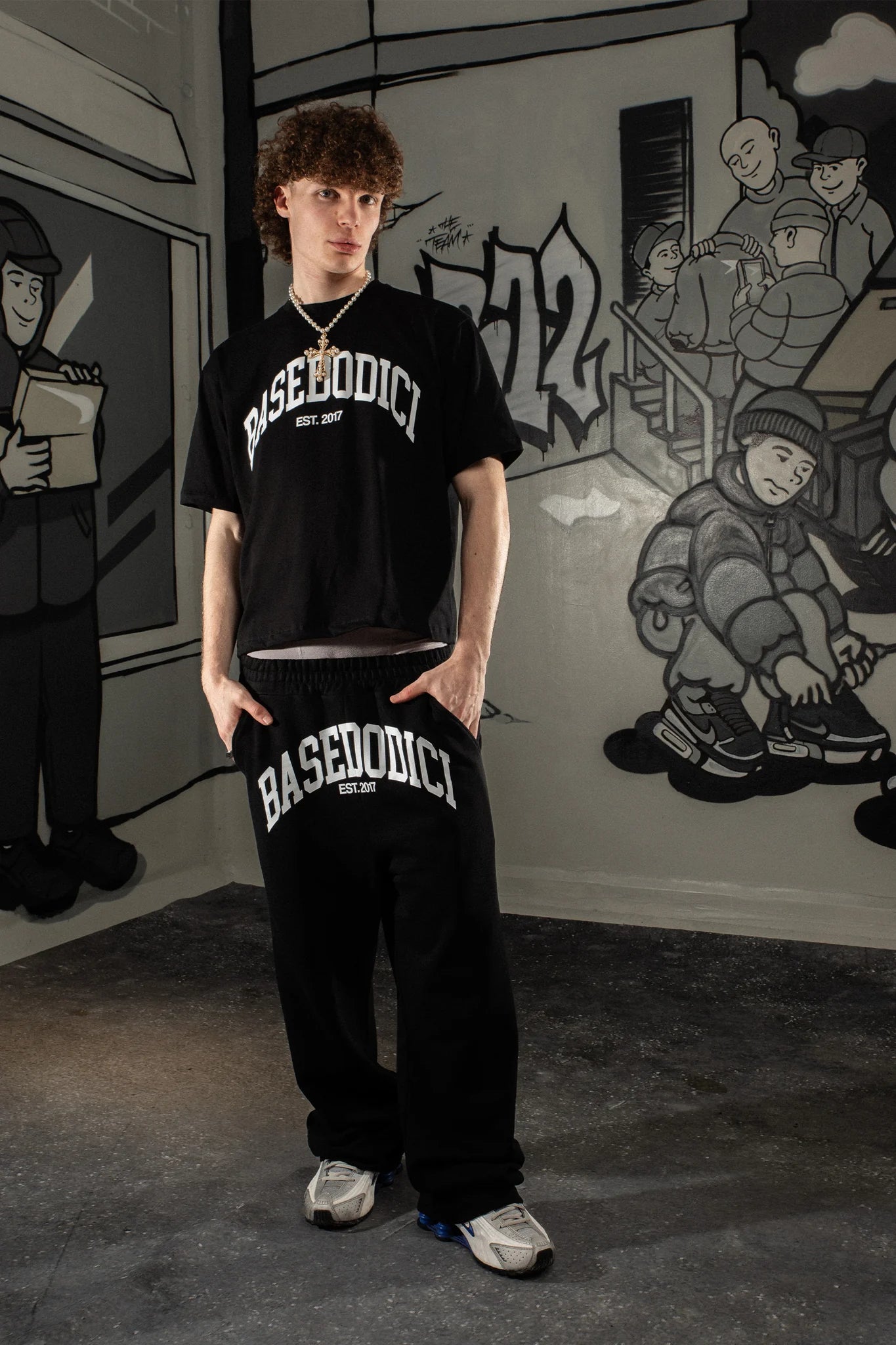 T-Shirt “THEICON” ArcLogo Black