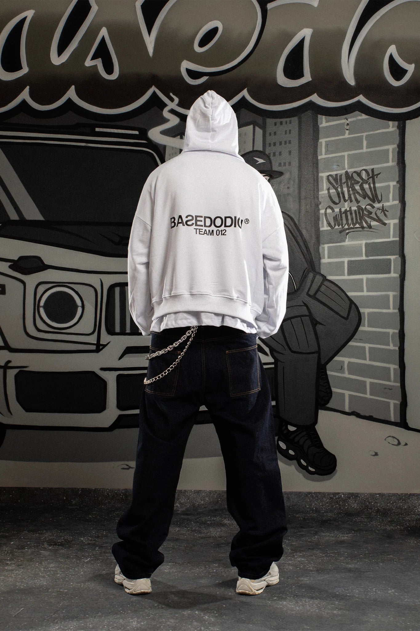Hoodie "COMFY" Team012 White