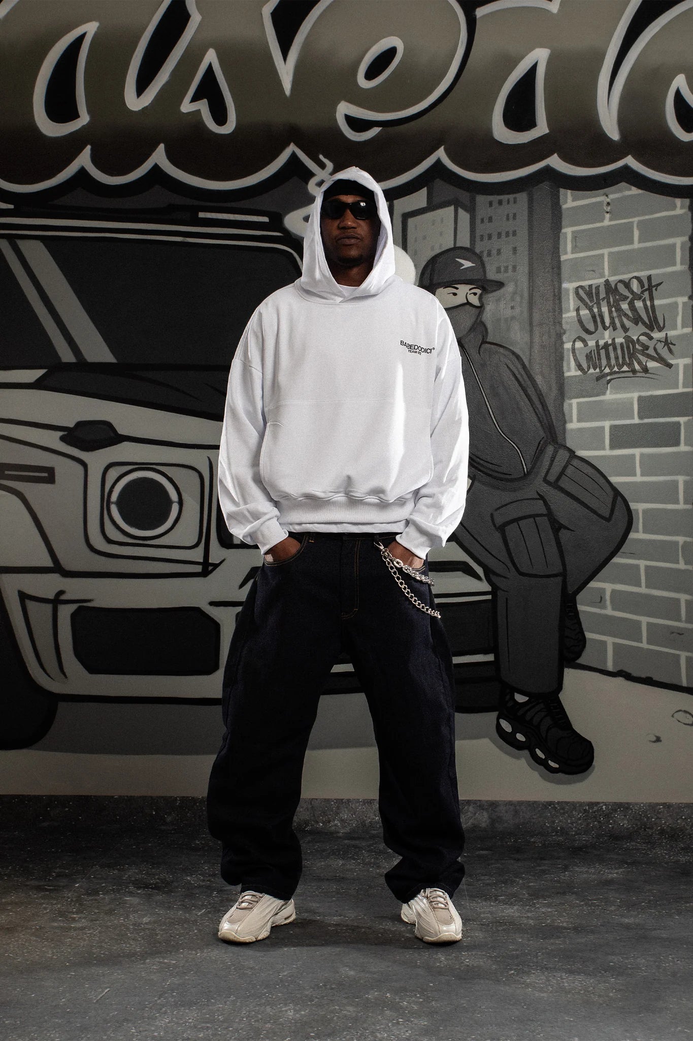 Hoodie "COMFY" Team012 White